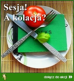 Kolacja w czasie sesji!