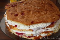 ninjago malinowy tort niespodzianka mascarpone urodzinowy masa plastyczna cukrowa