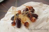 tort bezowy daktyle dacquoise beza advocat torcik daktylowy