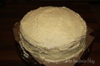 tort chałwowy chałwa orzechy święta lekki orzechowy