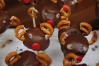 cakepop renifer czekolada lizak ciasteczko