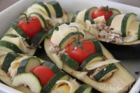 faszerowane warzywa bakłażan cukinia zapiekane ser mięso