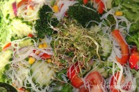 sałatka arbuz truskawki feta mięta orzeźwiająca