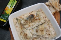 dorsz w sosie chrzanowo orzechowym ryba orzechy zapiekane smietanowy