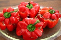 faszerowana papryka mięso mielone warzywa zapiekane