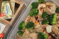 kurczak pieczony brokuły smakowita pajda sezam smalczyk smalec roślinny