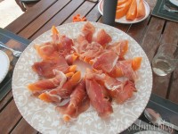 melon w szynce schwarzwald schwardzwaldzkiej parmeńska parmeńskiej szynka