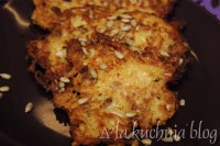 placki ziemniaczane z kapustą kiszoną prażony słonecznik przepis