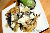 sałatka bakłażan feta vinegret grecka oberżyna