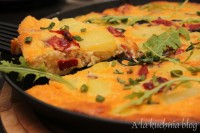 tortilla chorizo ser machego parmezan ziemniaczana meksykańska