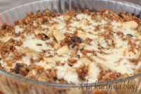 zapiekanka kurczak gryczana kasza pieczarki zdrowa szybka mozzarella